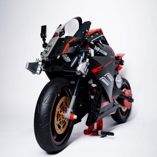 LUBON racing bike building block front angle view